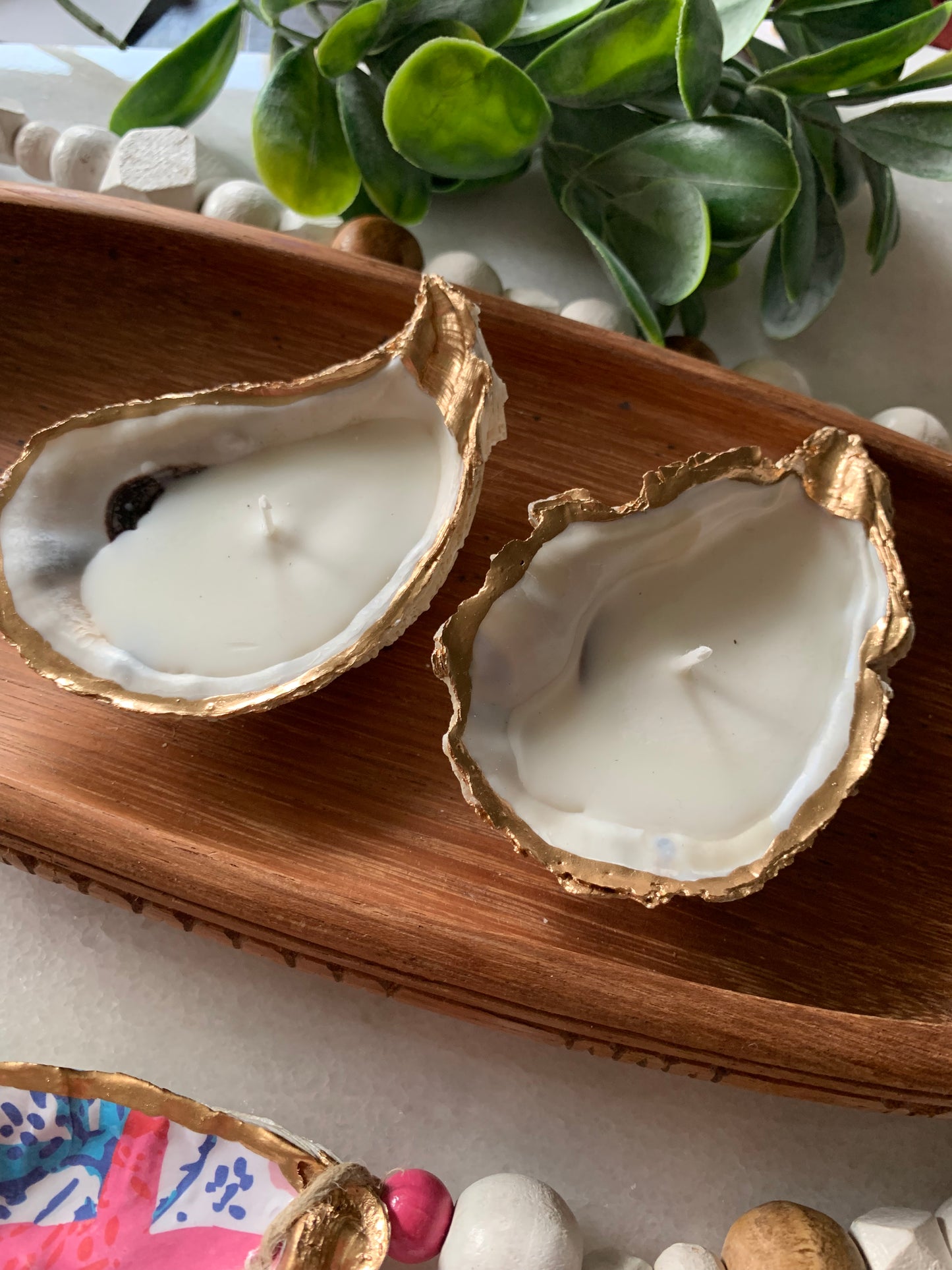 Oyster shell Soy Wax Candles